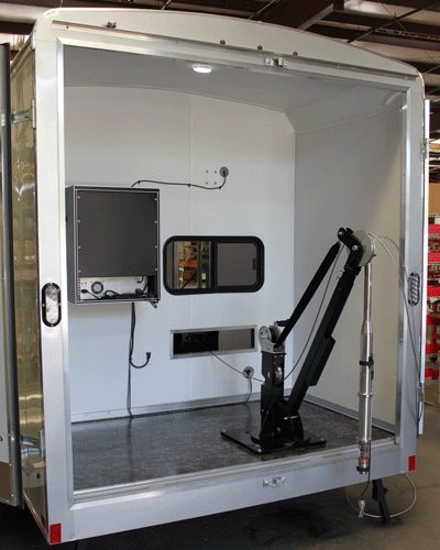 DC-5150 Trailer System with Telescoping Boom